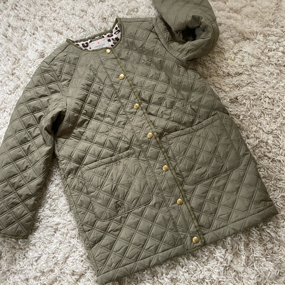 Crew cuts outerwear. size M. Quilted jacket. Excellent condition.